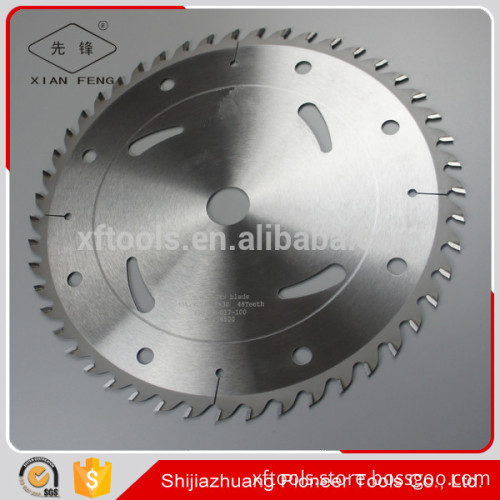 ATB teeth tct saw blade for ripping solid wood
